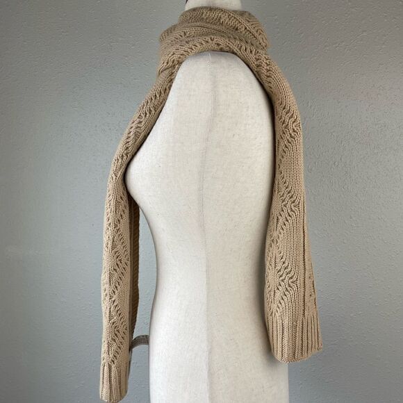Tan Scarf EUC  - Picture 4 of 5